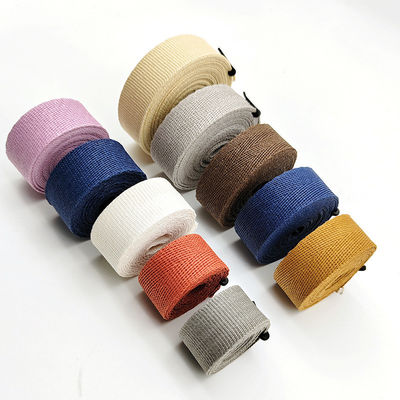 GRS Herribone Gewebepapier Band Roll Plain Muster verschiedene Farbe Feststoff