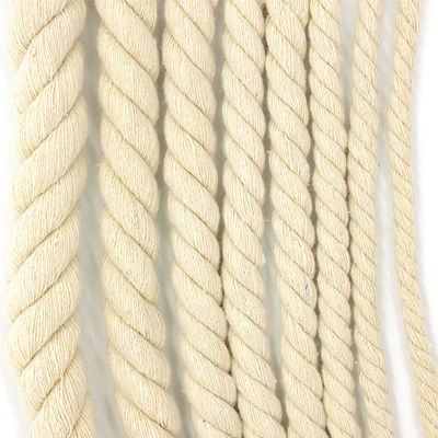 Marine 3 Strang Polyester Seil verdreht 550 Pfund Baumwolle Boot Seil