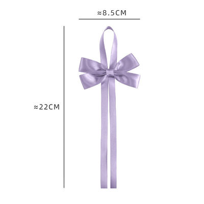Gold vorgebundene Satin-Band Bogen mit elastischen Schleife Satin-Band für Geschenkverpackung