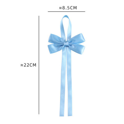 Gold vorgebundene Satin-Band Bogen mit elastischen Schleife Satin-Band für Geschenkverpackung