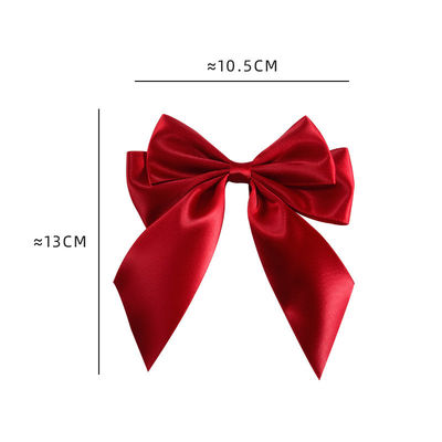 Gold vorgebundene Satin-Band Bogen mit elastischen Schleife Satin-Band für Geschenkverpackung