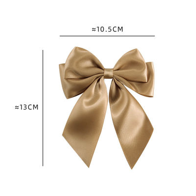 Gold vorgebundene Satin-Band Bogen mit elastischen Schleife Satin-Band für Geschenkverpackung