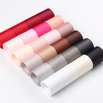 3mm-100mm Fester Polyester Grosskörnungsband für Geschenke und DIY-Handwerk