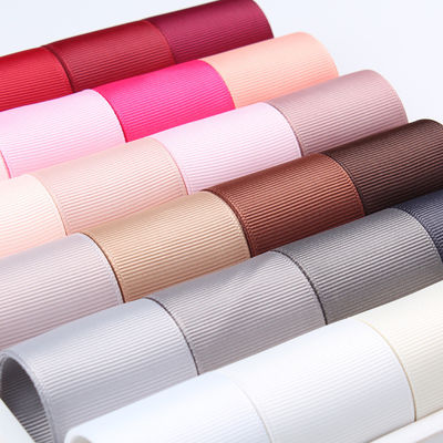 3mm-100mm Fester Polyester Grosskörnungsband für Geschenke und DIY-Handwerk