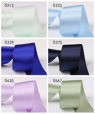25 mm Doppelgesichts-Satinenband aus Polyester für Bekleidungszubehör
