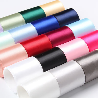 25 mm Doppelgesichts-Satinenband aus Polyester für Bekleidungszubehör