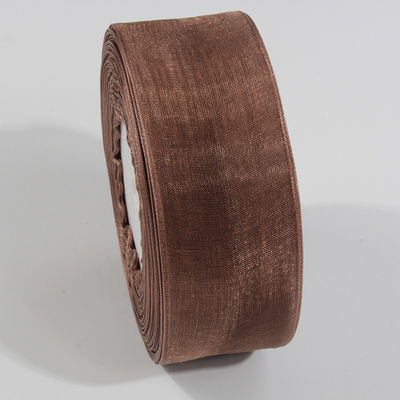 2.5cm Polyester Organza Band für DIY-Bogen oder Hochzeitsdekoration oder Kuchenverpackung