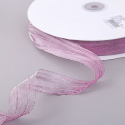 Geschenkverpackung 25mm Organza Band Korea 2,5cm Schein Drahtband