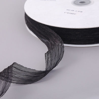 Geschenkverpackung 25mm Organza Band Korea 2,5cm Schein Drahtband