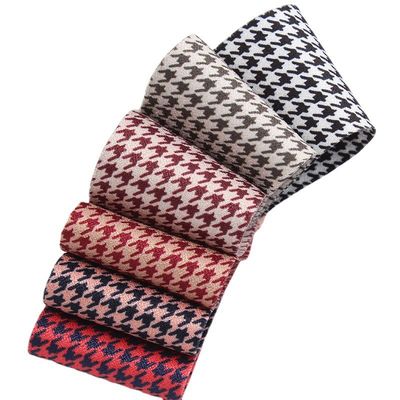 40 mm Doppelgesicht Polyester Hound Stooth Band für Bogenbau und Kleidungsstückdekoration