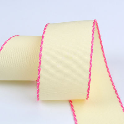 10mm-38mm genähtes Polyester-Großkornband ISO9001