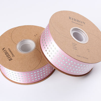 Einseitiges Diamant-Poly-Satinenband 5 mm-50 mm Polyester-Satinenband