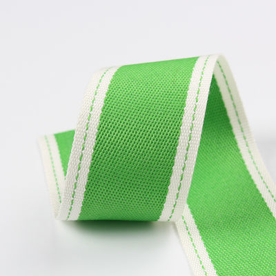 Gestrichenes Polyesterband 6mm-40mm Poly Ribbon Rollen Grün Rot