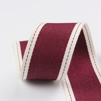 Gestrichenes Polyesterband 6mm-40mm Poly Ribbon Rollen Grün Rot