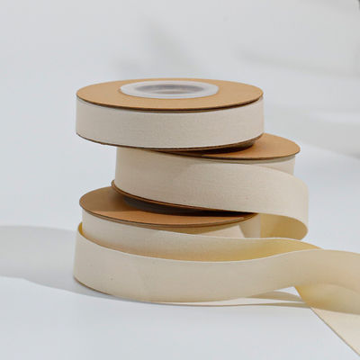 10 mm bis 32 mm natürliches weißes Baumwollband aus 100% Baumwolle