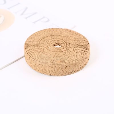 FSC-Zertifikat Raffia Gewebtes Papierband Ökofreundliche Verpackung Geschenkpapierband