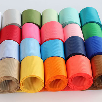 RPET-Recycling-Polyester-Grossgrain-Band von der Werft GRS-Zertifikat