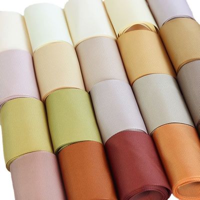 RPET-Recycling-Polyester-Grossgrain-Band von der Werft GRS-Zertifikat