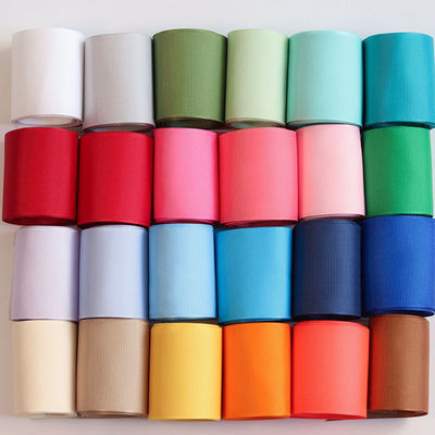 RPET-Recycling-Polyester-Grossgrain-Band von der Werft GRS-Zertifikat
