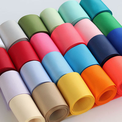 RPET-Recycling-Polyester-Grossgrain-Band von der Werft GRS-Zertifikat
