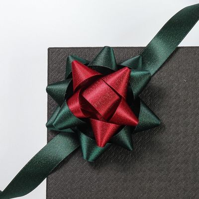 Polyester Satinbandbogen ISO9001 Satinband für Geschenkverpackungen