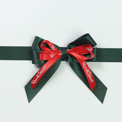 Polyester Satinbandbogen ISO9001 Satinband für Geschenkverpackungen