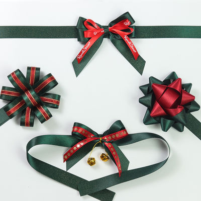 Polyester Satinbandbogen ISO9001 Satinband für Geschenkverpackungen