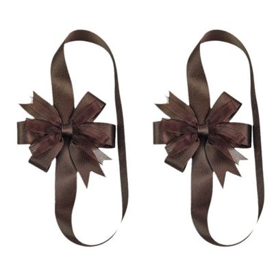 Individuell angefertigte Polyester-Satin-Bandblumen für die Party-Dekoration