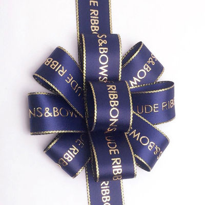 Individuell angefertigte Polyester-Satin-Bandblumen für die Party-Dekoration