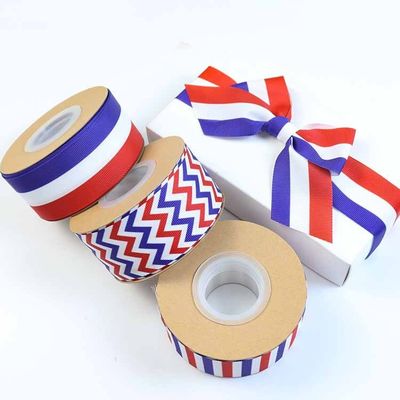 Inktgedruckte Polyester Grosgrain-Band von der Yard
