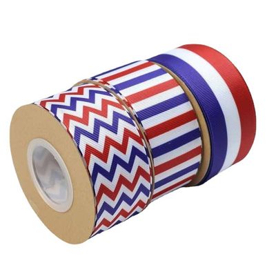 Inktgedruckte Polyester Grosgrain-Band von der Yard