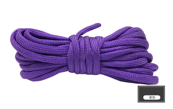 Farbenfrohe orangefarbene Nylonseile ISO9001 doppelt geflochtenes Polyesterseil