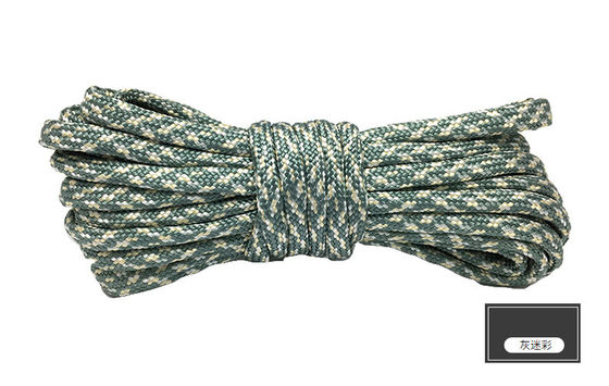 Farbenfrohe orangefarbene Nylonseile ISO9001 doppelt geflochtenes Polyesterseil