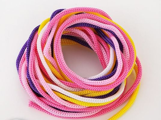 Pink DIY 3mm Polypropylenseil Lila doppelt geflochtenes Polypropylenseil