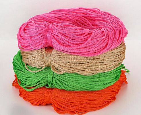 Pink DIY 3mm Polypropylenseil Lila doppelt geflochtenes Polypropylenseil