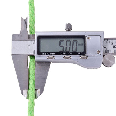 50m Staubrosa Makrame Schnur 5mm ISO9001 rosa Baumwollseil 3 Stränge