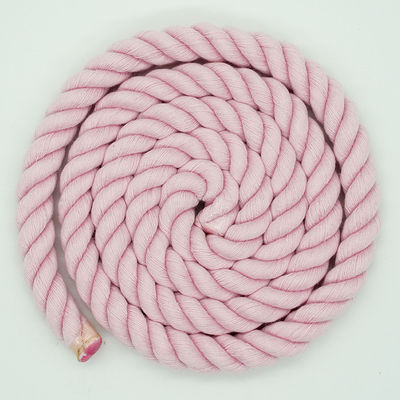 13mm Drei-Streifen-Baumwollseil, verdreht, gemischte Farbe, Hundeleine, Kletterseil