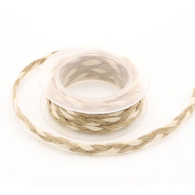 Bekleidungsstück Dekoration Jute Seil Band Geschenk Verpackung Draht-Burlap Band