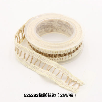 Bekleidungsstück Dekoration Jute Seil Band Geschenk Verpackung Draht-Burlap Band