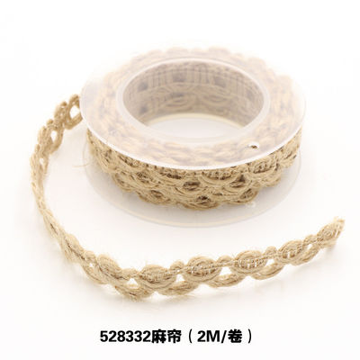 Bekleidungsstück Dekoration Jute Seil Band Geschenk Verpackung Draht-Burlap Band