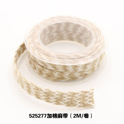 Bekleidungsstück Dekoration Jute Seil Band Geschenk Verpackung Draht-Burlap Band