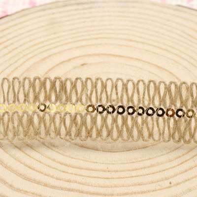 Bekleidungsstück Dekoration Jute Seil Band Geschenk Verpackung Draht-Burlap Band