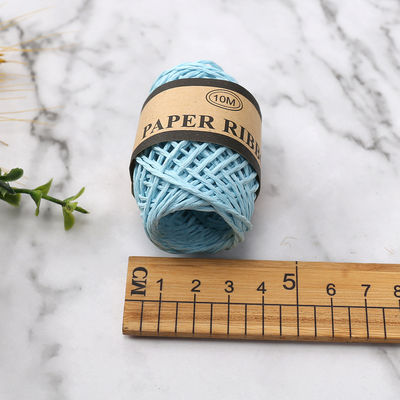 Farbiges 2mm Papierseil 10m Umweltschonendes DIY Handwerkspapierseil