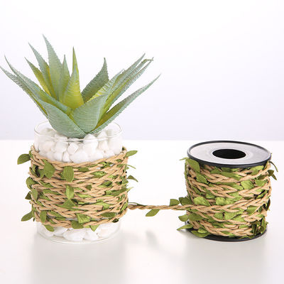 6 mm Dekorationsband mit Blatt und 10 m Seil für Handwerk