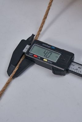 1mm-20mm Farbiges Jute-Ziegel ISO9001 Umweltschonendes 6mm Jute-Seil