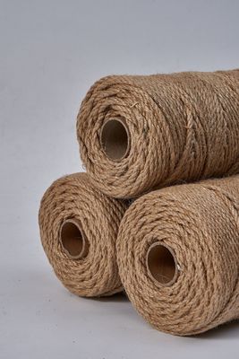 1mm-20mm Farbiges Jute-Ziegel ISO9001 Umweltschonendes 6mm Jute-Seil