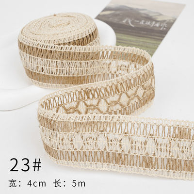 Weihnachtsband aus braunem Flieder 5 mm-45 mm Drahtband aus Flieder