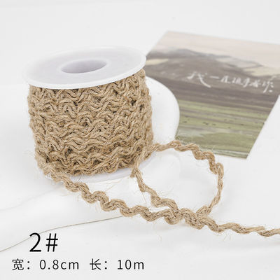 Weihnachtsband aus braunem Flieder 5 mm-45 mm Drahtband aus Flieder