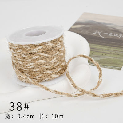 Weihnachtsband aus braunem Flieder 5 mm-45 mm Drahtband aus Flieder
