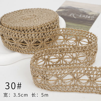 Weihnachtsband aus braunem Flieder 5 mm-45 mm Drahtband aus Flieder